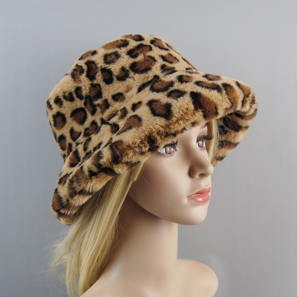 Hot Fashion Fake Rabbit Fur Hats Super Soft Women Winter Hat Cotton Lining Warm Russian Fashion Ski Beanies Plush Solid Color