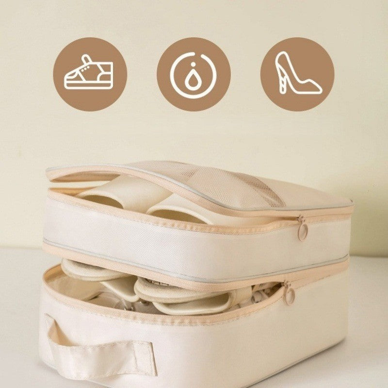 High Quality Portable Travel Shoe Bag Underwear Clothes Bags Double/Single Layer Organizer Storage Multifunction Accessories