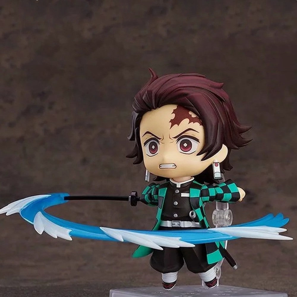 Bonecos de Anime Demon Slayer Inosuke #1361 Tanjirou #1193 Nezuko #1194 Zenitsu #1334 Brinquedos de PVC Figura de Ação Giyuu Kimetsu no Yaiba