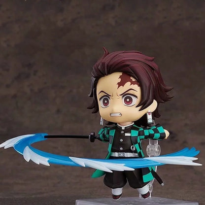 Bonecos de Anime Demon Slayer Inosuke #1361 Tanjirou #1193 Nezuko #1194 Zenitsu #1334 Brinquedos de PVC Figura de Ação Giyuu Kimetsu no Yaiba