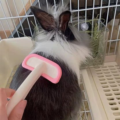 Rabbit Comb Silicone Small Pet Comb Cat Hair Comb Brush, Guinea Pig Hair Cleaning Beauty Care Tool Beauty Trimmer Pet Bath Comb