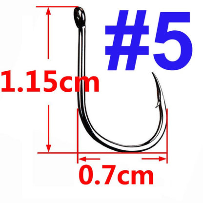 100/50/25 pçs Iseama Anzol de Pesca de Carpa Offset Círculo Único Anzol de Pesca de Mosca Anzol Jig Barba Mar Peixe Acessórios de Pesca