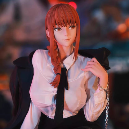 Em estoque, figura de anime Chainsaw Man HHS 46cm Makima, figuras de ação PVC, estátua de mesa, enfeite colecionável, modelo de brinquedo, presentes