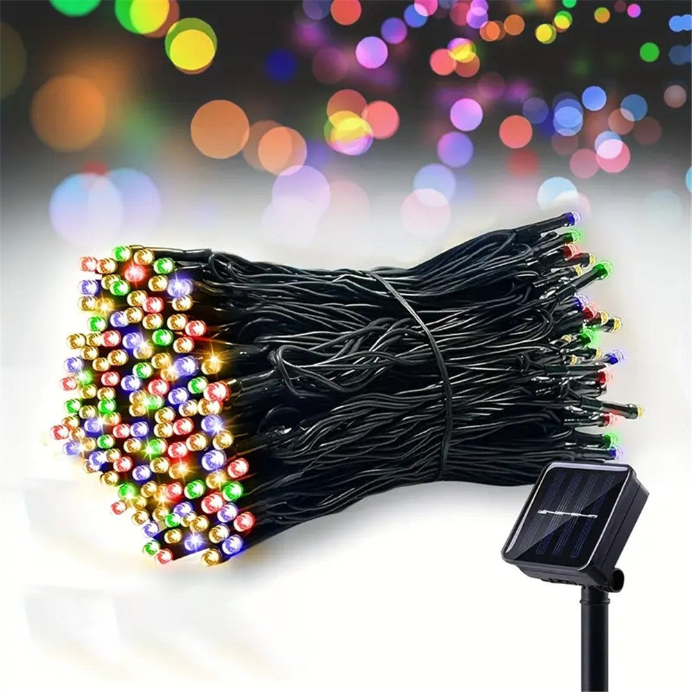 Solar String Lights Outdoor 20/50/100/200 LED Solar Waterproof Lights with 8 Lighting Mode Garland Lights for Tree Party Decor