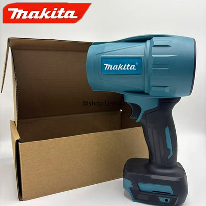 Soprador Violento Makita 30000RPM 18V Elétrico, Espanador de Ar, Velocidade do Vento Turbo, Recarregável, Ferramenta de Limpeza Automotiva?máquina nua?