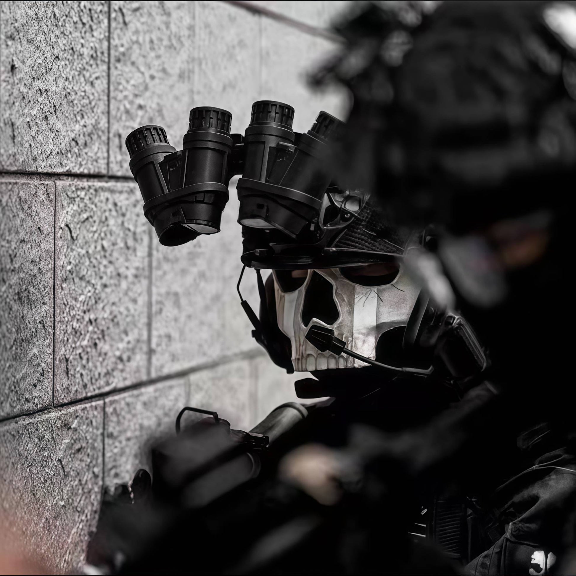Halloween 2023 Call of Duty Warzone 2Call of Duty Skeleton Ghost COS Costume Resin Mask