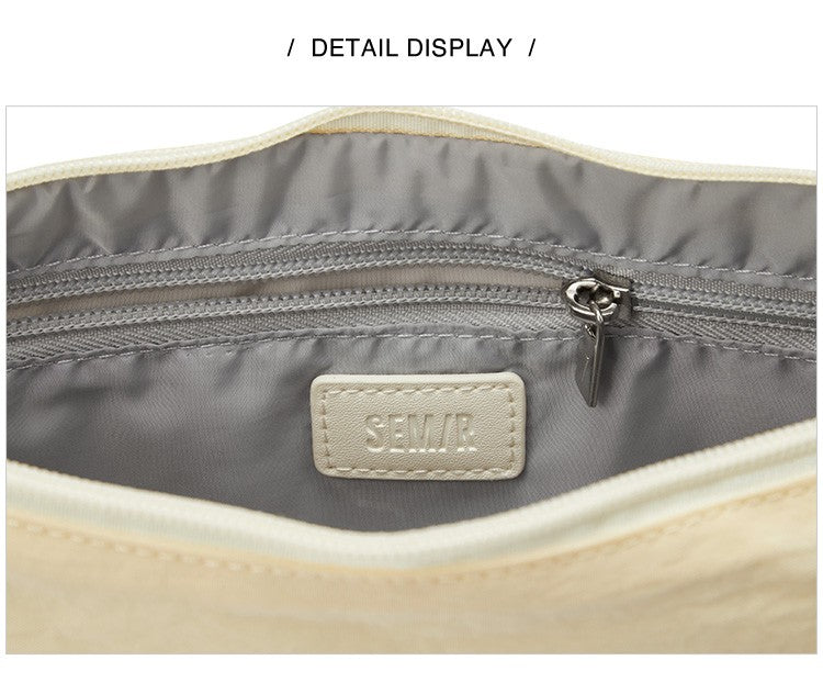 Semir Crossbody Bag Women 2025 New Chest Bag Macaron Color Dumpling Bag  Minimalist Waist Pack Shoulder Purse