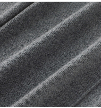 High Waist Wide Leg Woolen Pants Women's Loose Casual Black Long Trousers Autumn Fashion Elegant Commuting Style