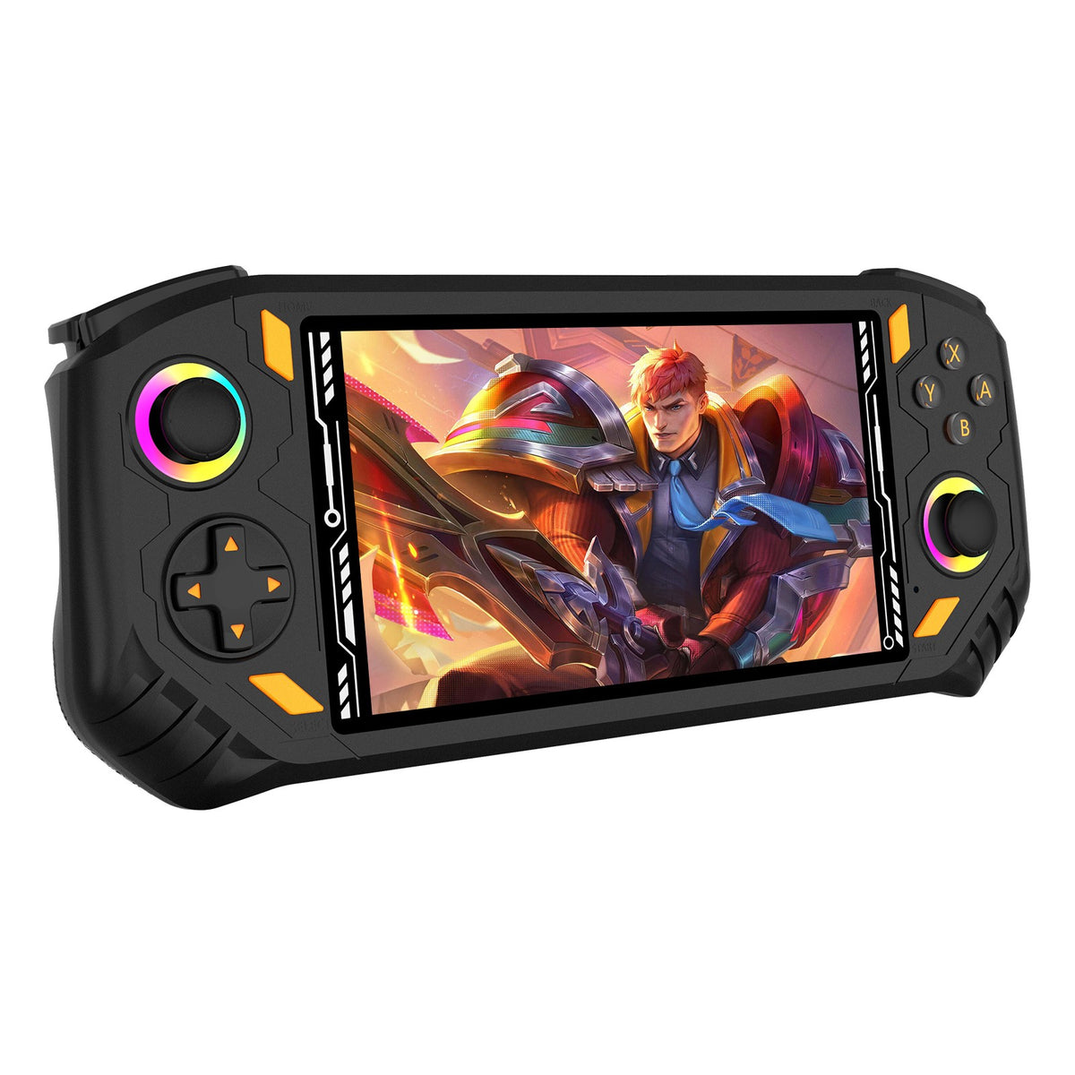 RG52 Mini Retro Handheld Game Console 5.5 Inch IPS Screen EmuELEC&RGBOX Dual System 22000+ Games WIFI Playing Potable Video Game