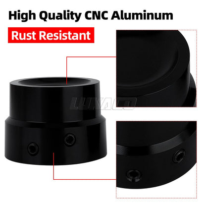 Motorcycle Front Rear Axle Nut Covers Caps Kit For Harley Sportster 883 1200 Touring Dyna Road King Softail Fat Bob Breakout