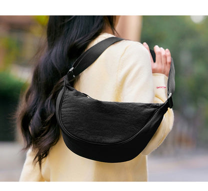 Semir Crossbody Bag Women 2025 New Chest Bag Macaron Color Dumpling Bag  Minimalist Waist Pack Shoulder Purse