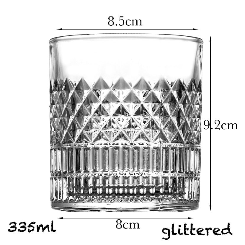 Copo de Uísque, Copos Tumbler Old Fashioned para Pedras de Gelo, Copos para Coquetel, Scotch, Bourbon, Gin, Vodca, Brandy