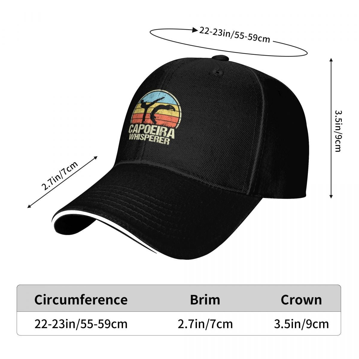 Capoeira Dad Whisperer Gift Baseball Cap hats for men Hat Man For The Sun Hats Man Women's