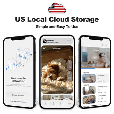 WESECUU Mini WiFi Camera Indoor 2K Security Camera for Baby Monitor Wireless USB Plug IP Surveillance AI Auto Tracking Babe Cam