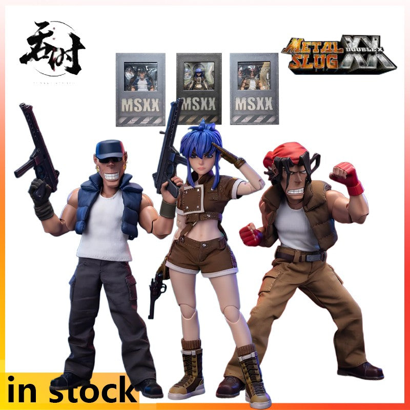 Swallowing Studio 1/12 Produto Acabado Articulado Série de Figuras Requintadas METAL SLUG XX Brinquedos de Anime Modelo Presente de Festival para Meninos