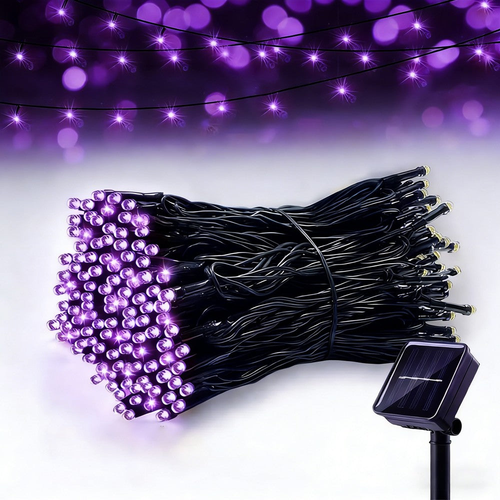 Solar String Lights Outdoor 20/50/100/200 LED Solar Waterproof Lights with 8 Lighting Mode Garland Lights for Tree Party Decor