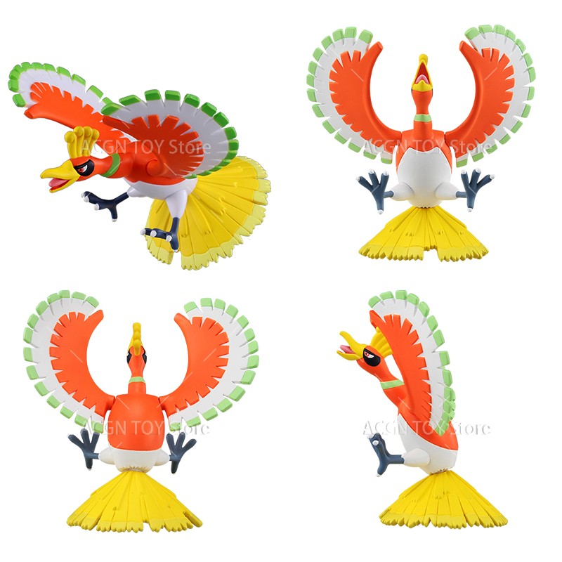 Bonecos e figuras de ação Pokémon TOMY originais: Zacian, Zamazenta, Reshiram, Arceus, Lunala, Rayquaza, Giratina, Zygarde, Palkia, Kyogre - Brinquedos de PVC