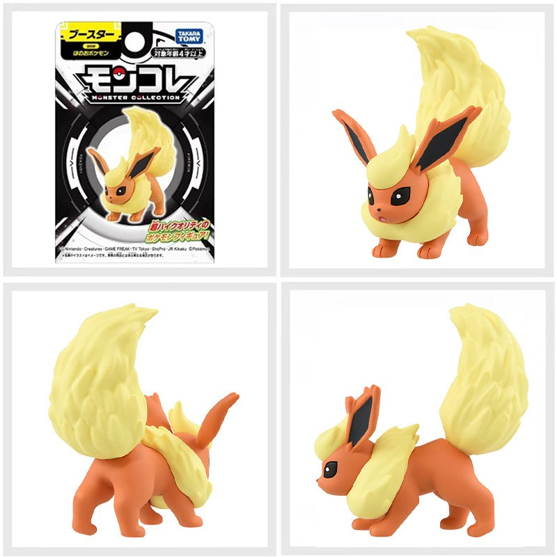 Original TAKARA TOMY Pokemon Figurine Toys Mimikyu Sylveon Lapras Charizard Umbreon Vaporeon Snorlax Model Dolls Birthday Gifts