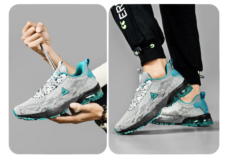 New men's sports shoes, women's casual loafers, fashionable running sports shoes, breathable and anti-slip running shoes