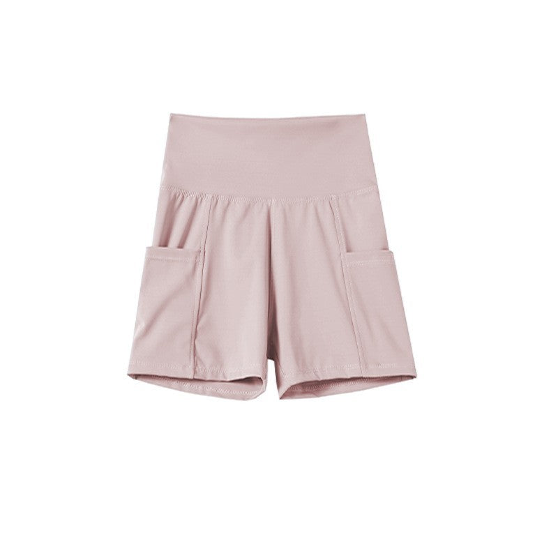 Women Sports Short Yoga Shorts High Waist Breathable Soft Fitness Tight Women Yoga Legging Shorts Cycling Athletic Gym Shorts