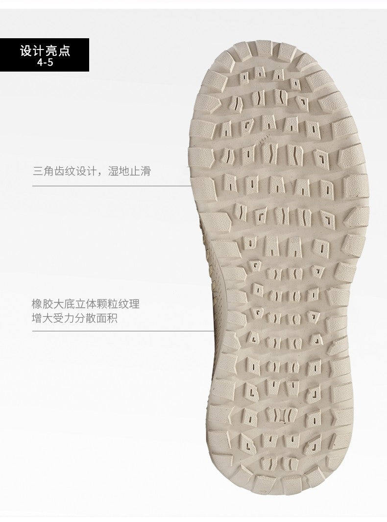 Sandals men's tide summer new style leather toe cap outdoor leisure sports hollow sandals beach shoes Handmade mesh men shoes