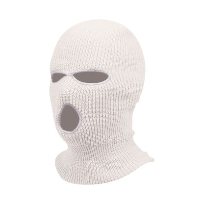 New Full Face Cover Ski Mask Hat 3 Holes Balaclava Army Tactical CS Windproof Knit Beanies Bonnet Winter Warm Unisex Caps