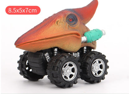 Brinquedos de Dinossauro Carrinhos de Fricção Mini Caminhão Monstro Conjunto de Brinquedos para Crianças Meninos e Meninas Presentes