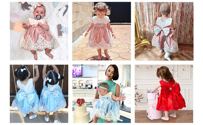 LZH Baby Girl Dress Newborn Clothes Princess Dress+Headwear For Toddler Birthday Wedding Christening Infant Party Christmas Gown