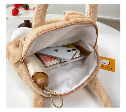 Disney Backpack Cartoon Dale Plush Handbag Fashion Women's Bag Large Capacity Shoulder Bag Shopper Bag Birthday Gift