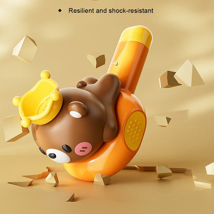 Cute Animal Whale Baby Whistle Bear Whistling for Kid Early Learning Musical Instruments Toys for Toddlers 1-3 Gift