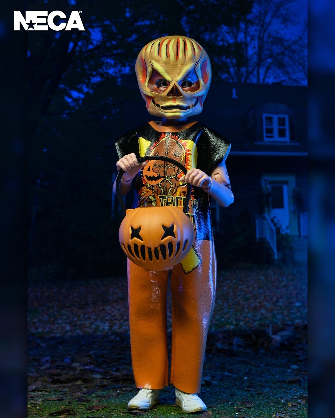 NECA Ben Cooper Costume Kids Costumed Action Figures Count Orlok Captain Spaulding Trick 'R Treat Sam John Carver Krampus