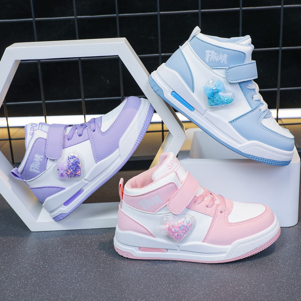 Unisex Kids' Casual Sports Flat Shoes Autumn Winter Fashion Smooth Bottom Boys' And Girls' Footwear for Indoor And Outdoor Use