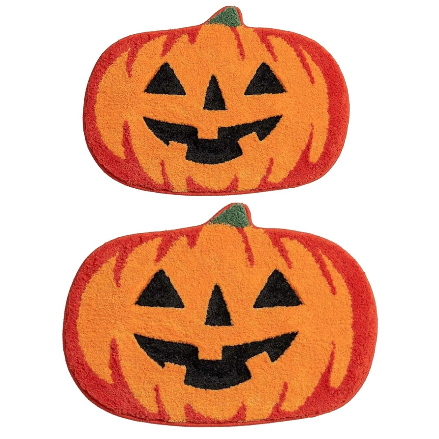Halloween Shaped Imitation Cashmere Floor Mats Absorbent Bathroom Horror Entrance Door Mat Home Decoration