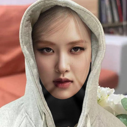 New 3D Printed Mask Full Face Mask Simulation Character Celebrity Face Funny Headgear for Fans Cosplay Role Play Face Mask
