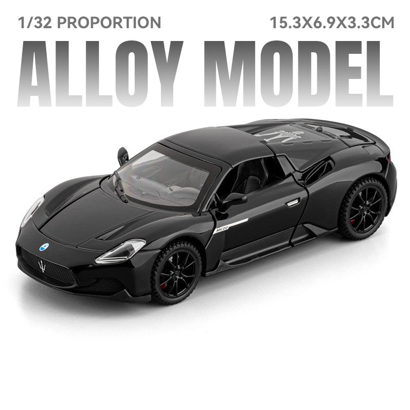 1:32 Maserati MC20 Supercar Alloy Diecast Model Car Boy’s High Simulation Miniature Holiday Present & Home Trendy Ornament Toys