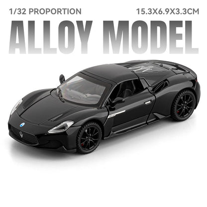 1:32 Maserati MC20 Supercar Alloy Diecast Model Car Boy’s High Simulation Miniature Holiday Present & Home Trendy Ornament Toys