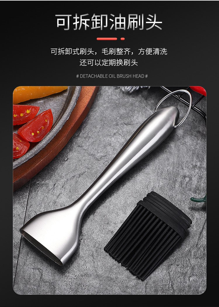 Kitchen Oil Brush Silicone  Brush BBQ Grill Oil Sauce Butter Basting Brush Barbecue Cooking Brush Kitchen BBQ Accessories