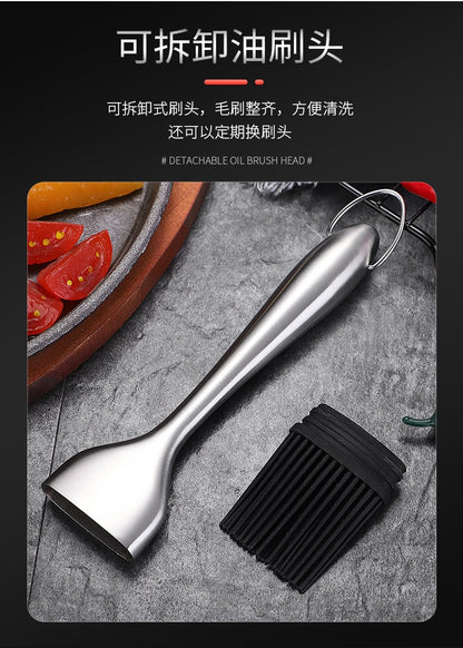 Kitchen Oil Brush Silicone  Brush BBQ Grill Oil Sauce Butter Basting Brush Barbecue Cooking Brush Kitchen BBQ Accessories