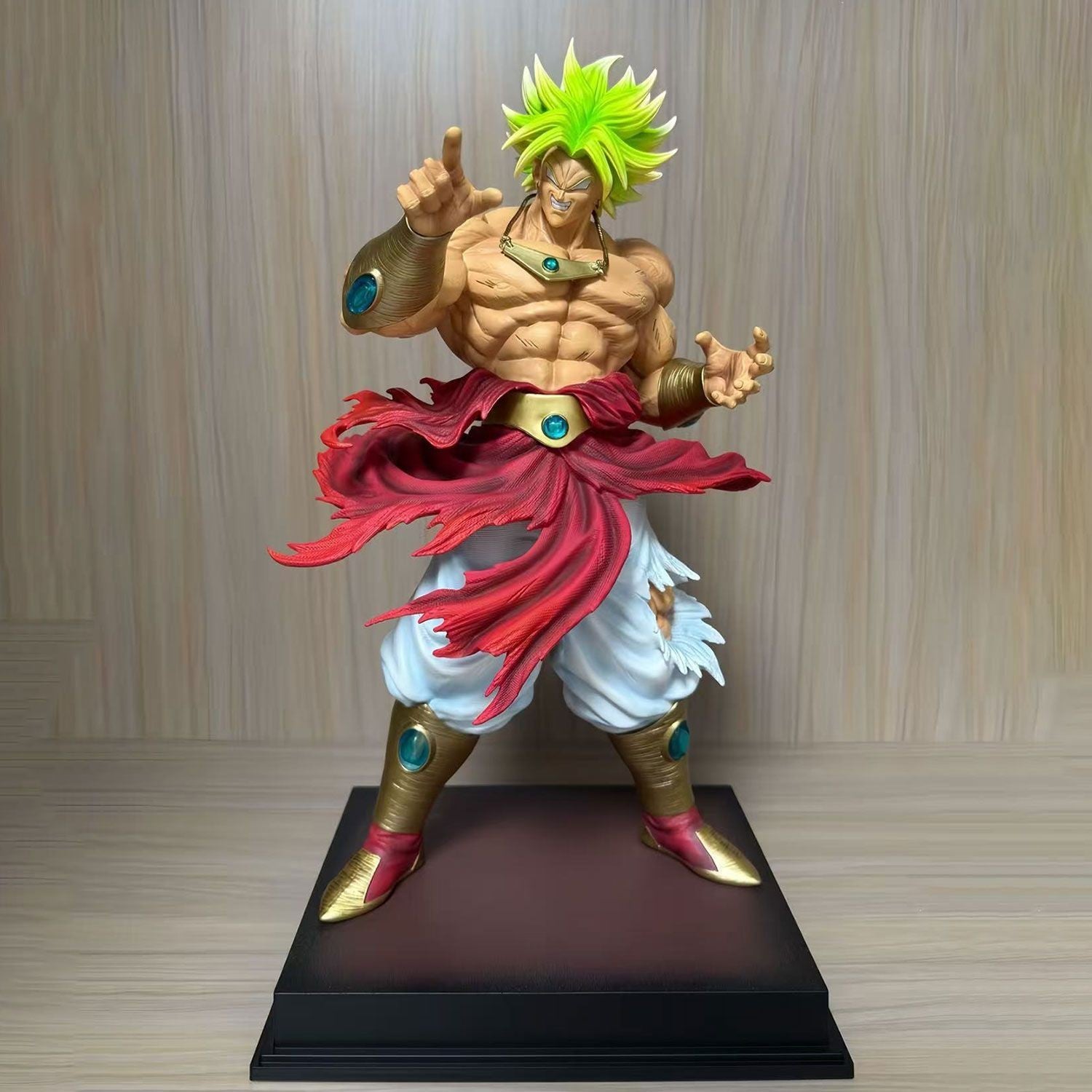 Dragon Ball Z Broly Anime Figure GK Ssj3 Broli Super Saiyan PVC Action Figurine 21cm/19.69 inch Statue Collection Model Toy Gift