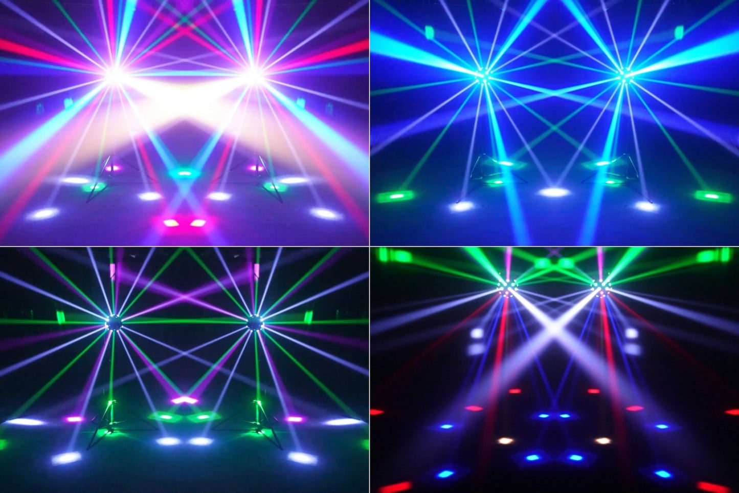 150W Moving Head Light 360°Rotation Disco Ball Beam Stage Light DMX512 4in1 RGBW DJ led lights For Party Christmas Event