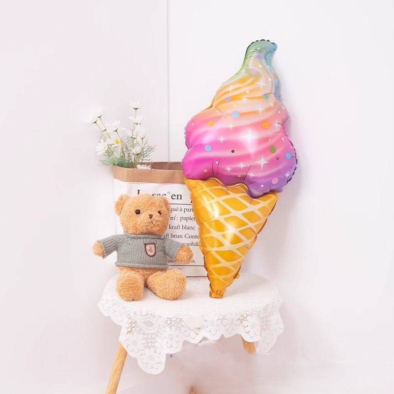 7pcs Candy & Ice Cream Theme Balloons Set pink balloons decoration party birthday balloons decoration party princess
