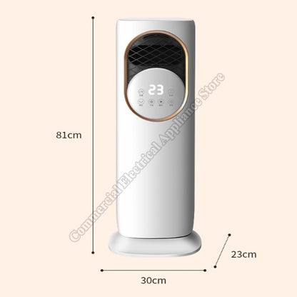 Ventilador de Ar de Duplo Uso Frio e Quente, Refrigeração e Aquecimento Integrados, Mini Ar Condicionado Portátil