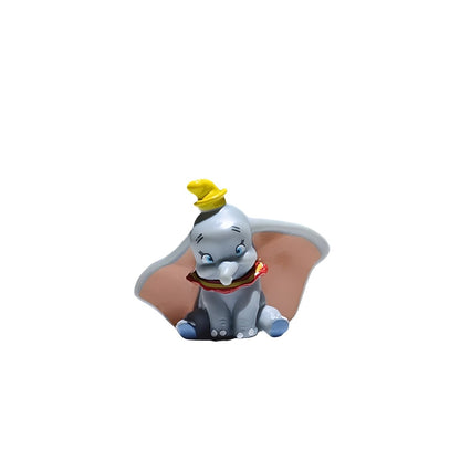 Disney Dumbo 2,5cm Elefante Mini Boneca Action Figure Anime Decoração Coleção Brinquedo Modelo Para Presente Infantil