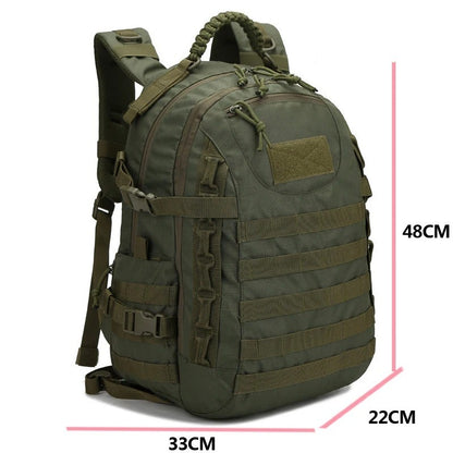 35L Tactical Backpack Outdoor Camping Hunting Sports Bag Soft Back Large Capacity Backpack