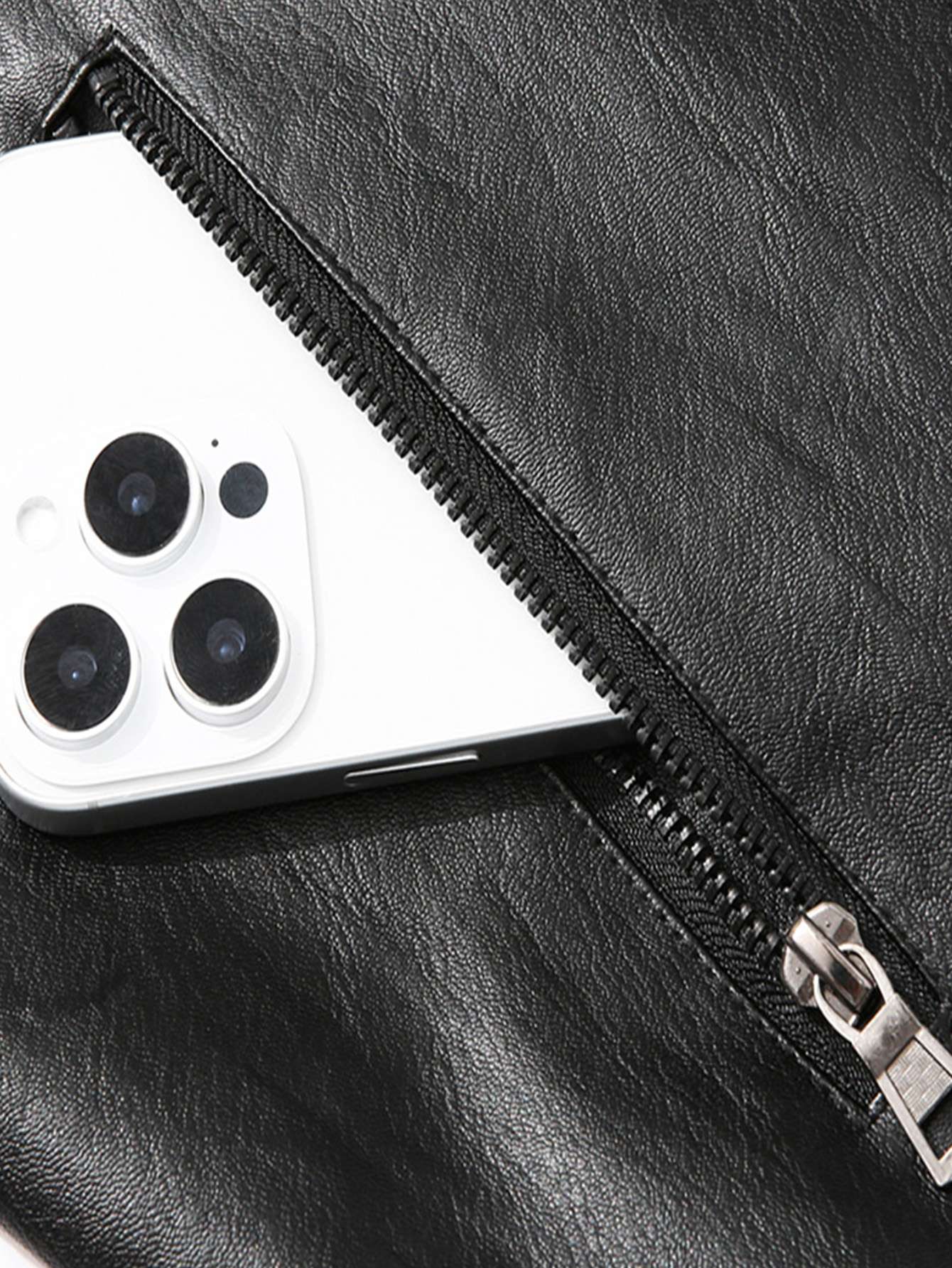 Men's Large Leather Jacket Fashion Collar PU Leather Motorcycle Slimming Cycling Coat New Men Waterproof Leather Jacket