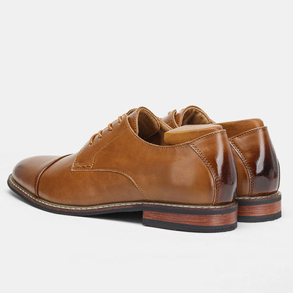 Men's Dress Shoes Fashion Comfortable 2025 Brand Leather Shoes Men