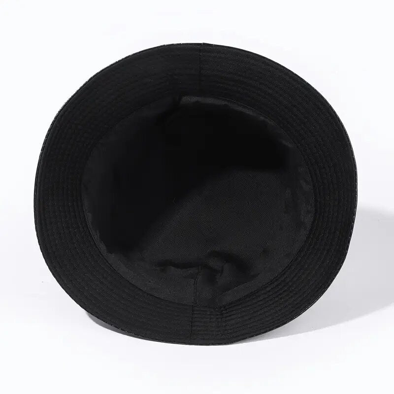 New Reversible Waterproof Bucket Hat For Women Rain hat Fishing Dot  Caps Hat  Two Side Cap Female H3