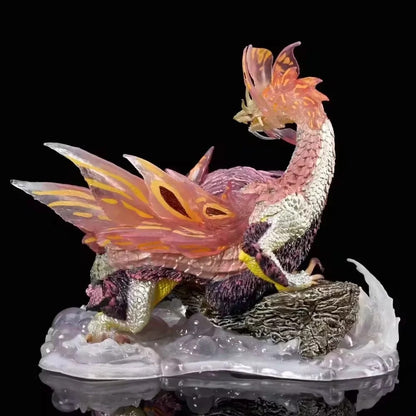 Figura de Dragão de Jogo Monster Hunter de 17CM Mizutsune Zinogre Monstros Nergigante Iceborne Velkhana Zinogre Figura de Ação de PVC Brinquedo