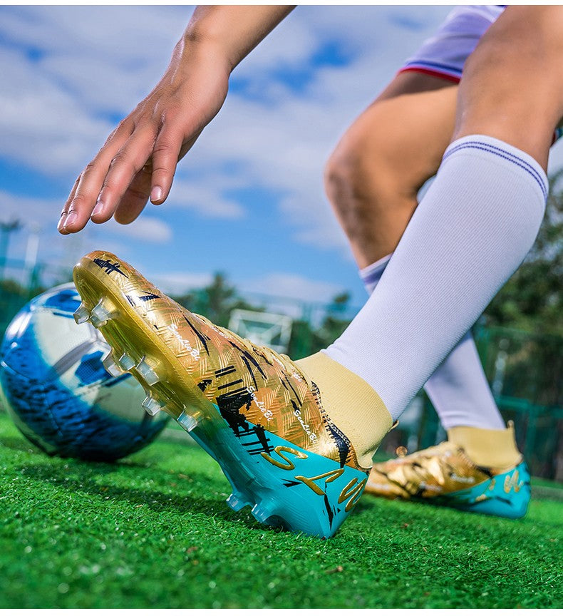 Men's Soccer Shoes Cleats Non-Slip FG Football Boots Men High-quality Match Training Sneakers Futsal Indoor Soccer Boots Boys