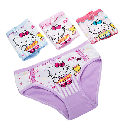 Cueca Boxer Infantil 4 Peças Pokémon para Meninos Algodão Anime U Pouch Bulge Roupa Íntima Desenho Animado Shorts Infantis Fofos Respiráveis Calças Boxer 2-12 Anos